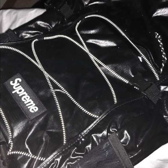 SUPREME BACKPACK BLACK CHEAP SALE
